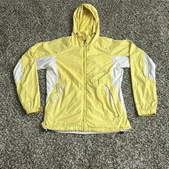 Columbia Jackets & Blazers - Vintage Columbia Yellow Windbreaker Rain Coat